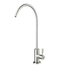 Stainless Steel Faucet, Lead-Free Drinking Water Faucets, Reverse Osmosis Faucet with Solid Brass Valve